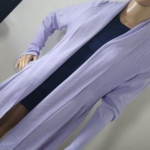 August Silk Lavender Cardigan